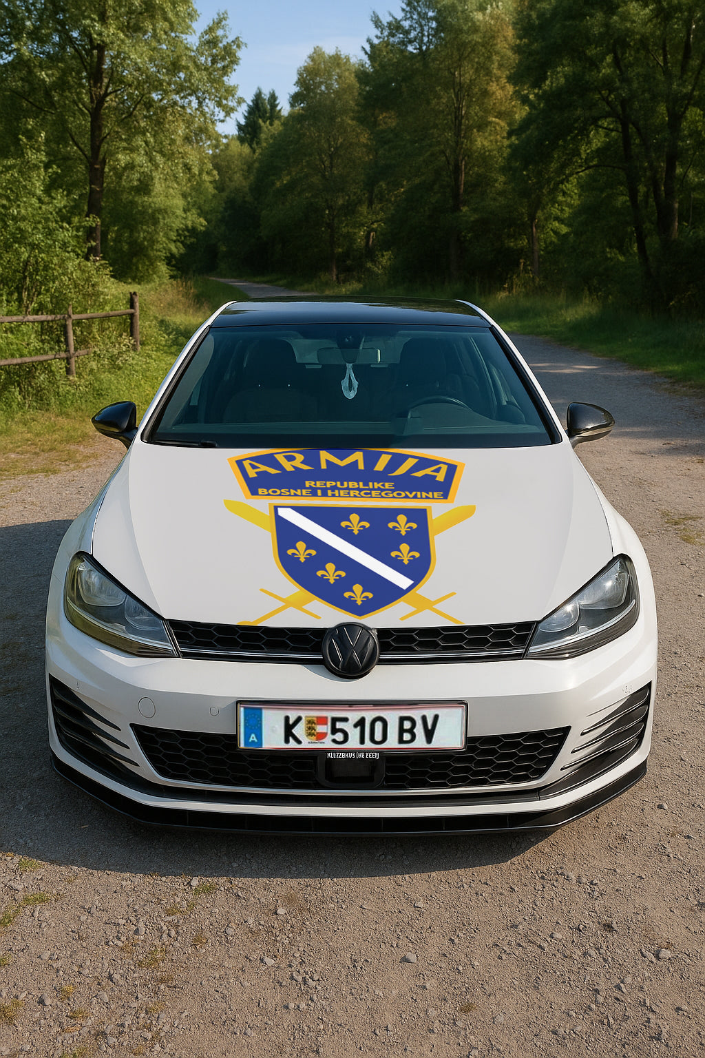 Armija BiH | Zastava za auto