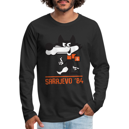 Sarajevo Vučko | Majica dugi rukav - black