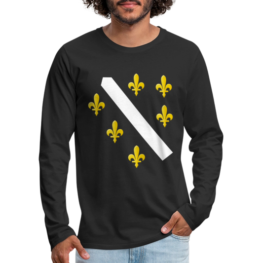 Ljiljani | Majica dugi rukav - black