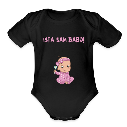 Ista sam babo | Bodi - black