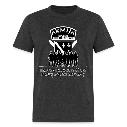 Armija BiH | Majica kratki rukav - heather black