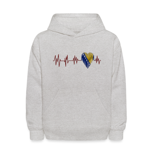 Puls Bosanski | Djeciji duks - heather gray