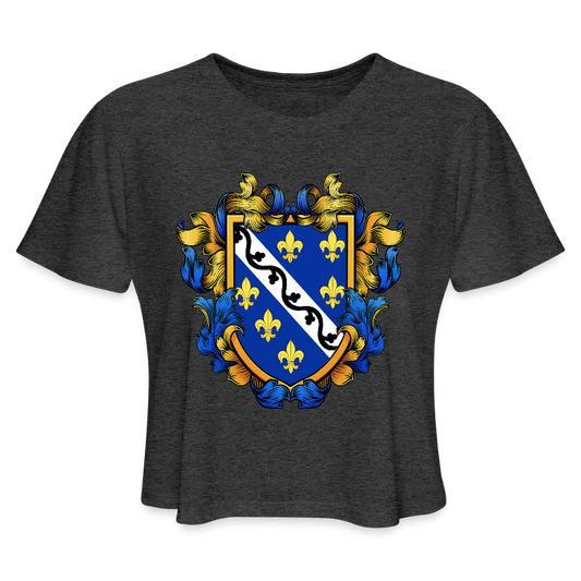 Kraljevina Bosna | Kratka zenska majica - deep heather