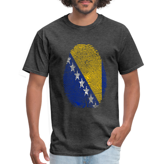 Otisak Bosanski | Majica kratki rukav - heather black