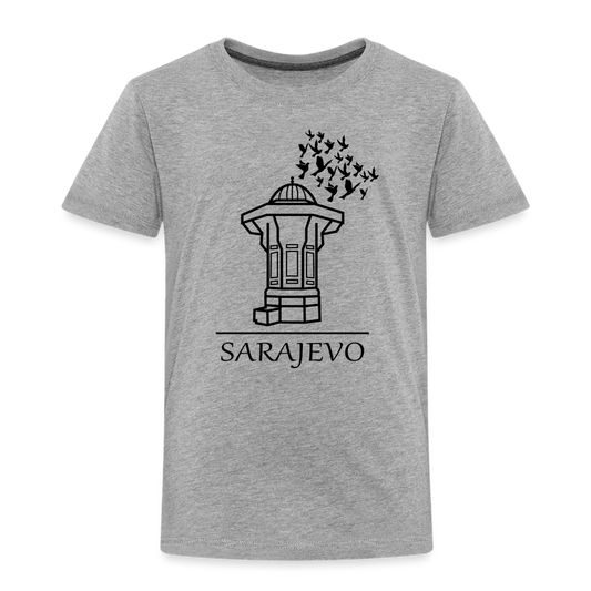 Sarajevo | Djecija majica - heather gray