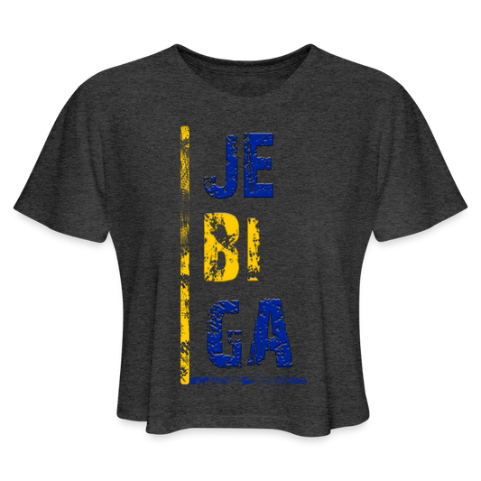 Jebiga | Kratka zenska majica - deep heather