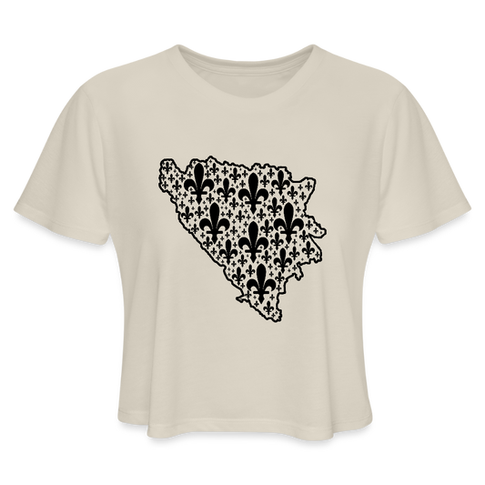 Ljiljani u Granicama | Kratka zenska majica - dust