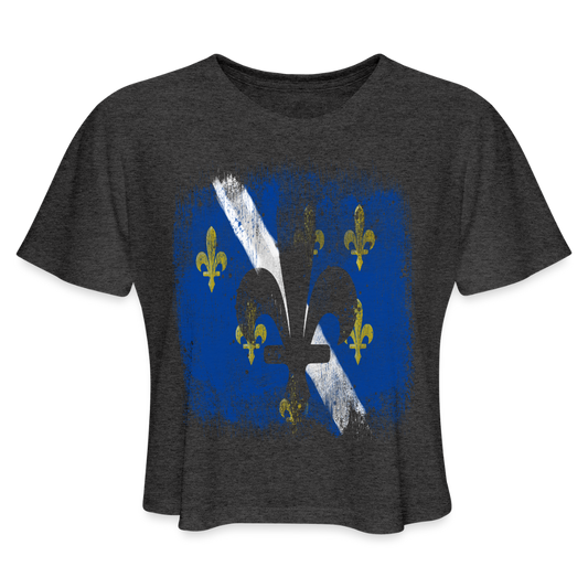 Ljiljan | Kratka zenska majica - deep heather