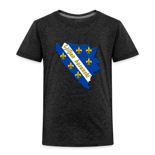 Bosna | Djecija majica - charcoal grey