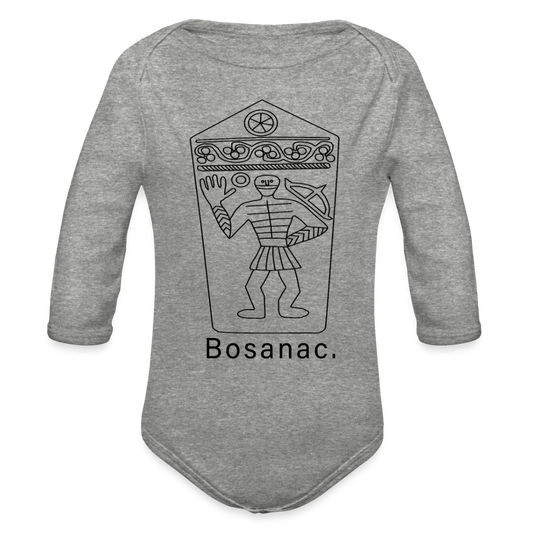 Bosanac | Bodi dugi rukav - heather grey