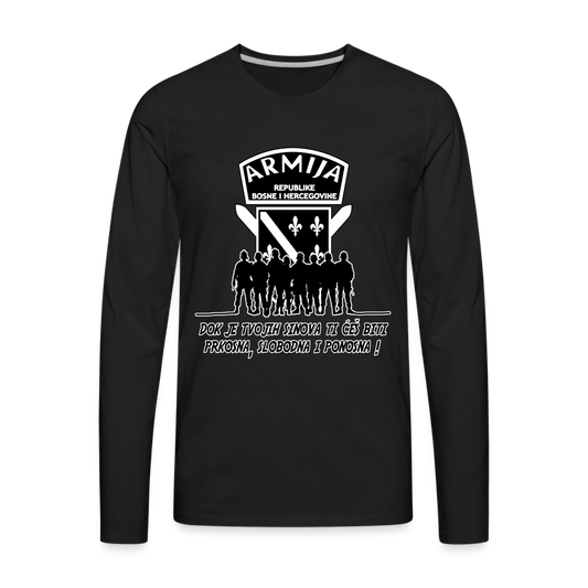 Armija BiH | Majica dugi rukav - black
