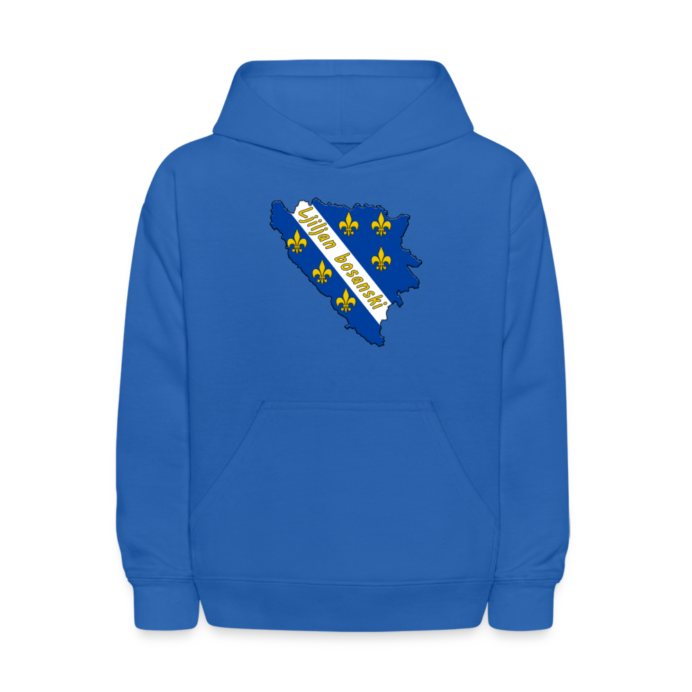 Ljiljan Bosna | Djeciji duks - royal blue