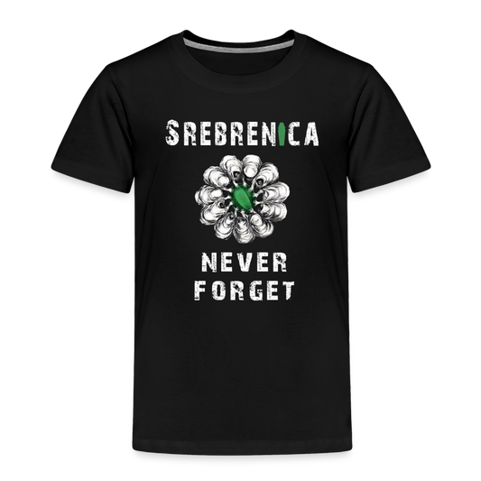 Srebrenica | Djecija majica - black