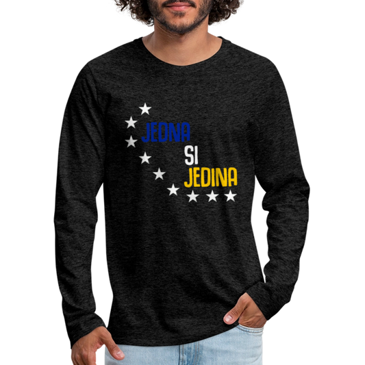 Jedna si jedina | Majica dugi rukav - charcoal grey