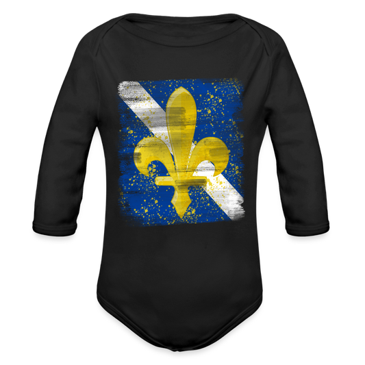 Ljiljan | Bodi dugi rukav - black