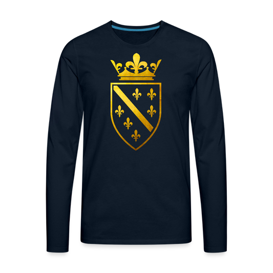 Zlatna Bosna | Majica dugi rukav - deep navy