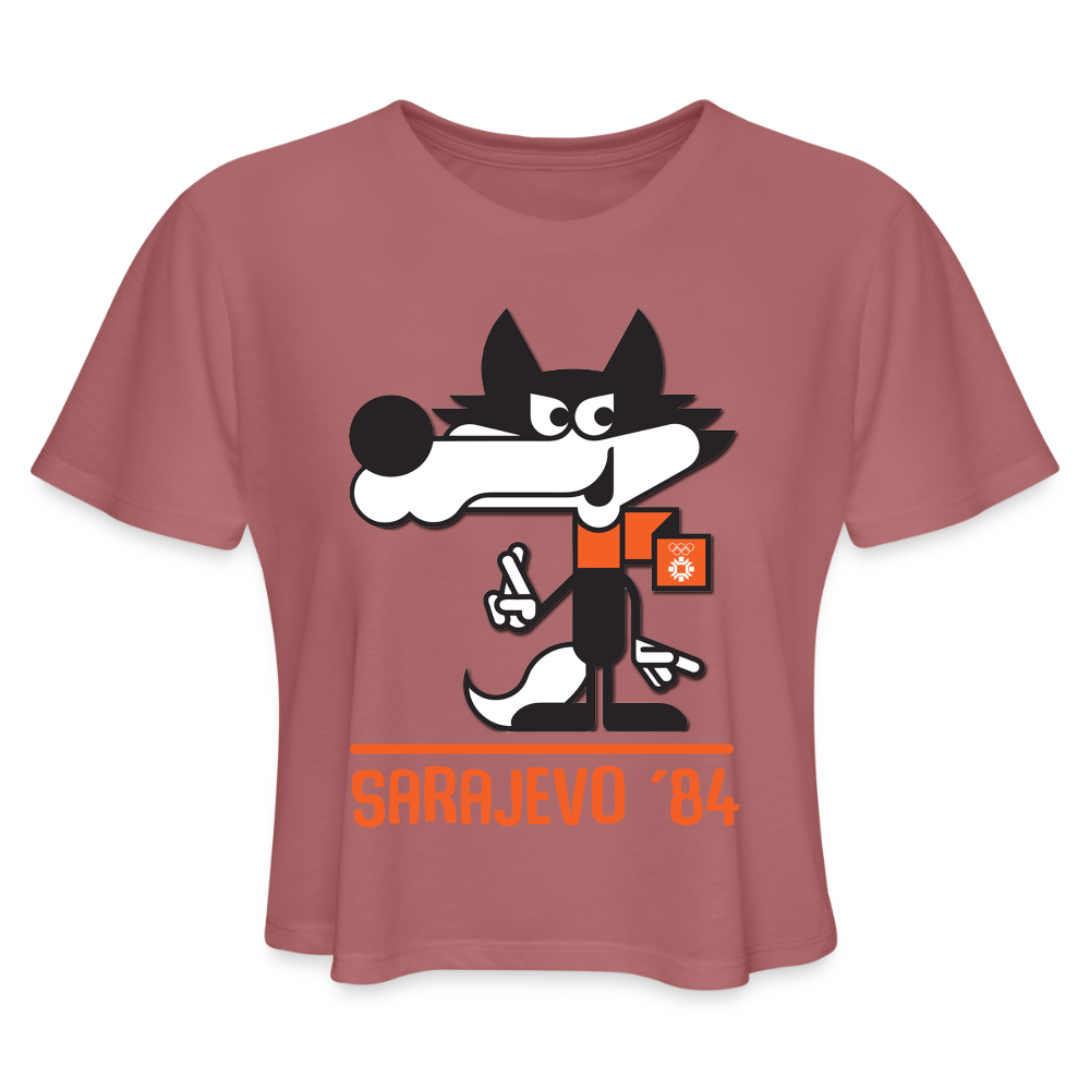 Sarajevo | Kratka zenska majica - mauve