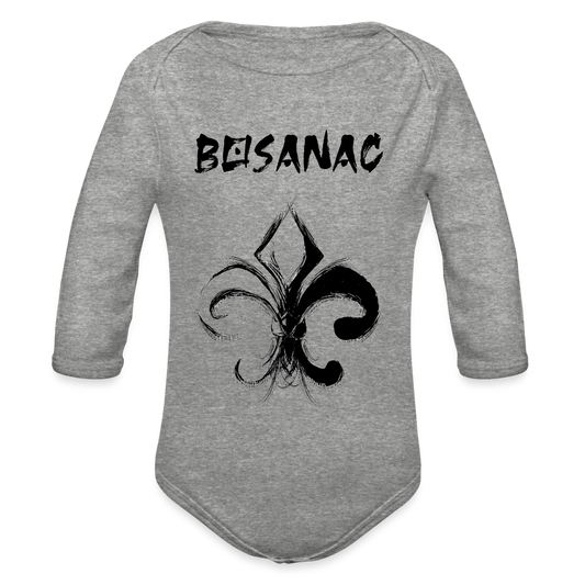 Bosanac | Bodi dugi rukav - heather grey