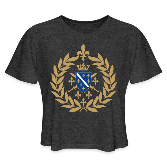 Bosna | Kratka zenska majica - deep heather