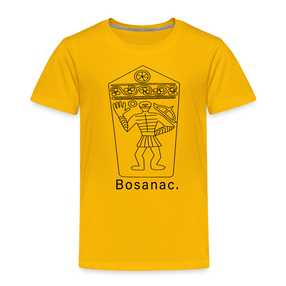 Bosanac | Djecija majica - sun yellow