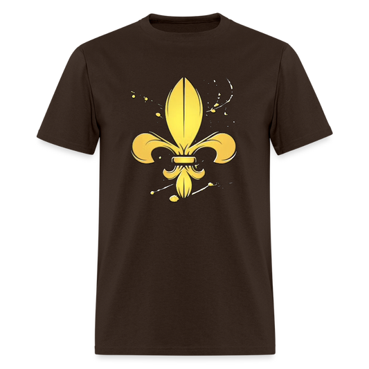 Ljiljan Splash | Majica Kratki Rukav - brown