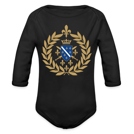 Bosna | Bodi dugi rukav - black