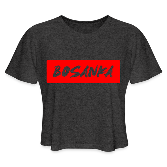 Bosanka | Kratka zenska majica - deep heather