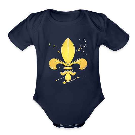 Ljiljan Splash | Bodi - dark navy