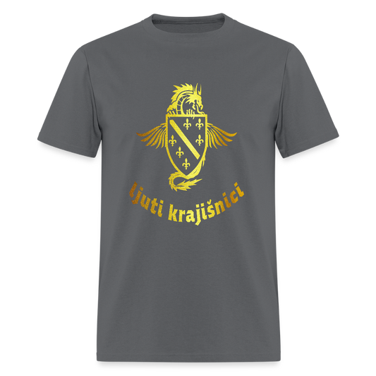 Ljuti krajišnici | Majica kratki rukav - charcoal