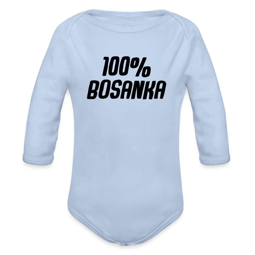 100% Bosanka | Bodi dugi rukav - sky