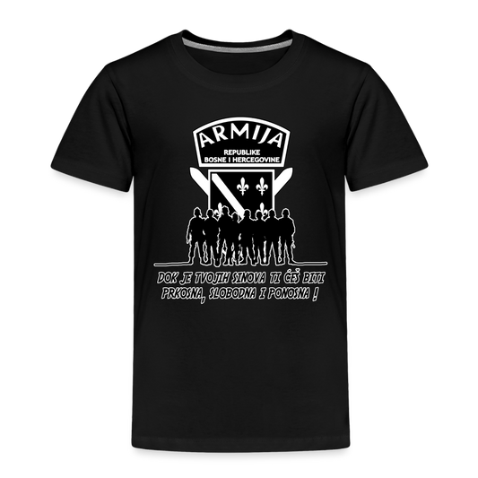 Armija BiH | Djecija majica - black