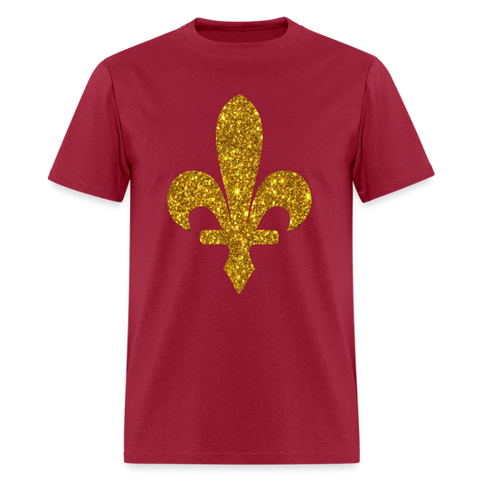 Zlatni ljiljan | Majica kratki rukav - dark red