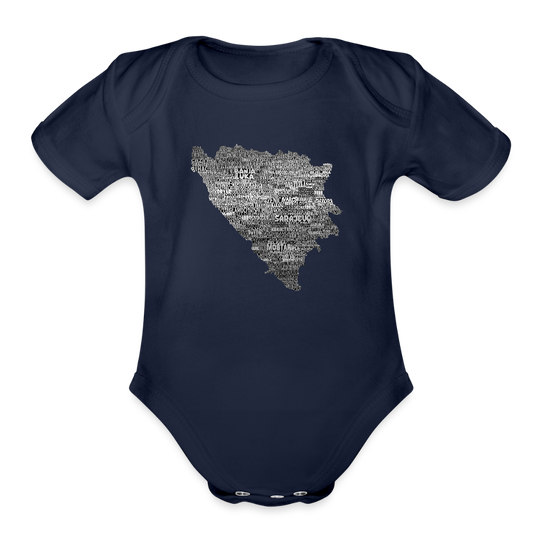 Gradovi Bosne | Bodi - dark navy