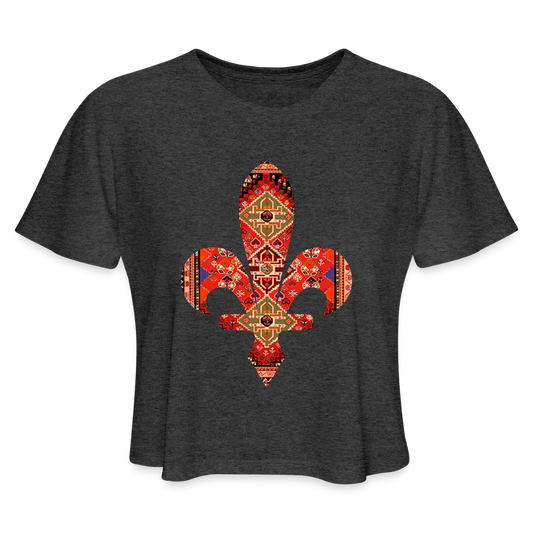 Ljiljan u Ćilimu | Kratka zenska majica - deep heather