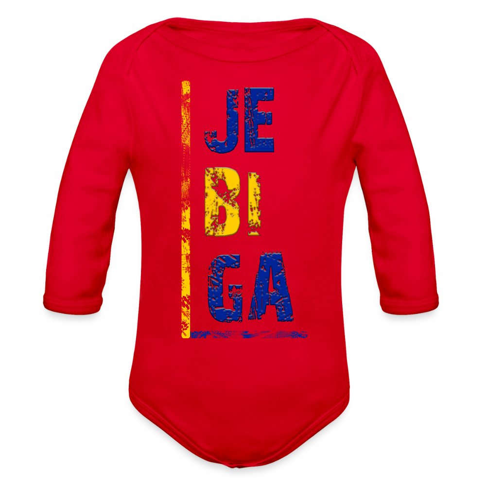 Jebiga | Bodi dugi rukav - red