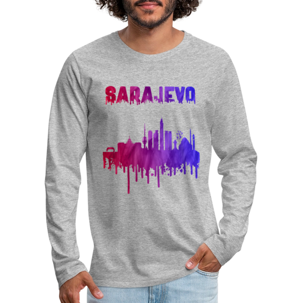 Sarjevo | Majica dugi rukav - heather gray