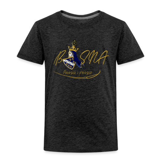 Bosna | Djecija majica - charcoal grey