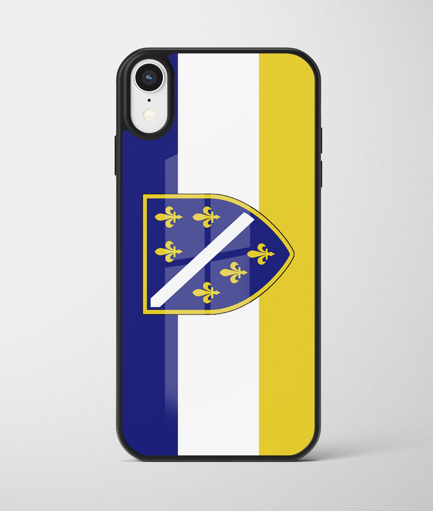 RBiH | Premium Staklena Maskica sa motivom ljiljana – patriotski simbol Bosne i Hercegovine