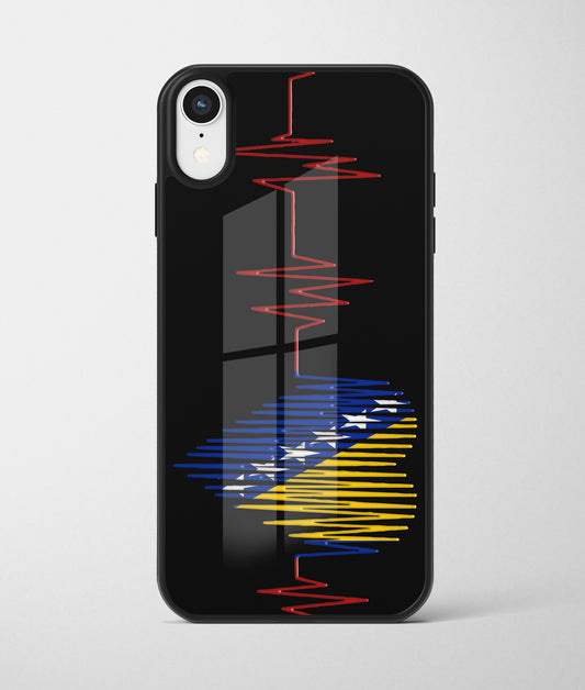 Puls | Premium Staklena Maskica sa motivom ljiljana – patriotski simbol Bosne i Hercegovine