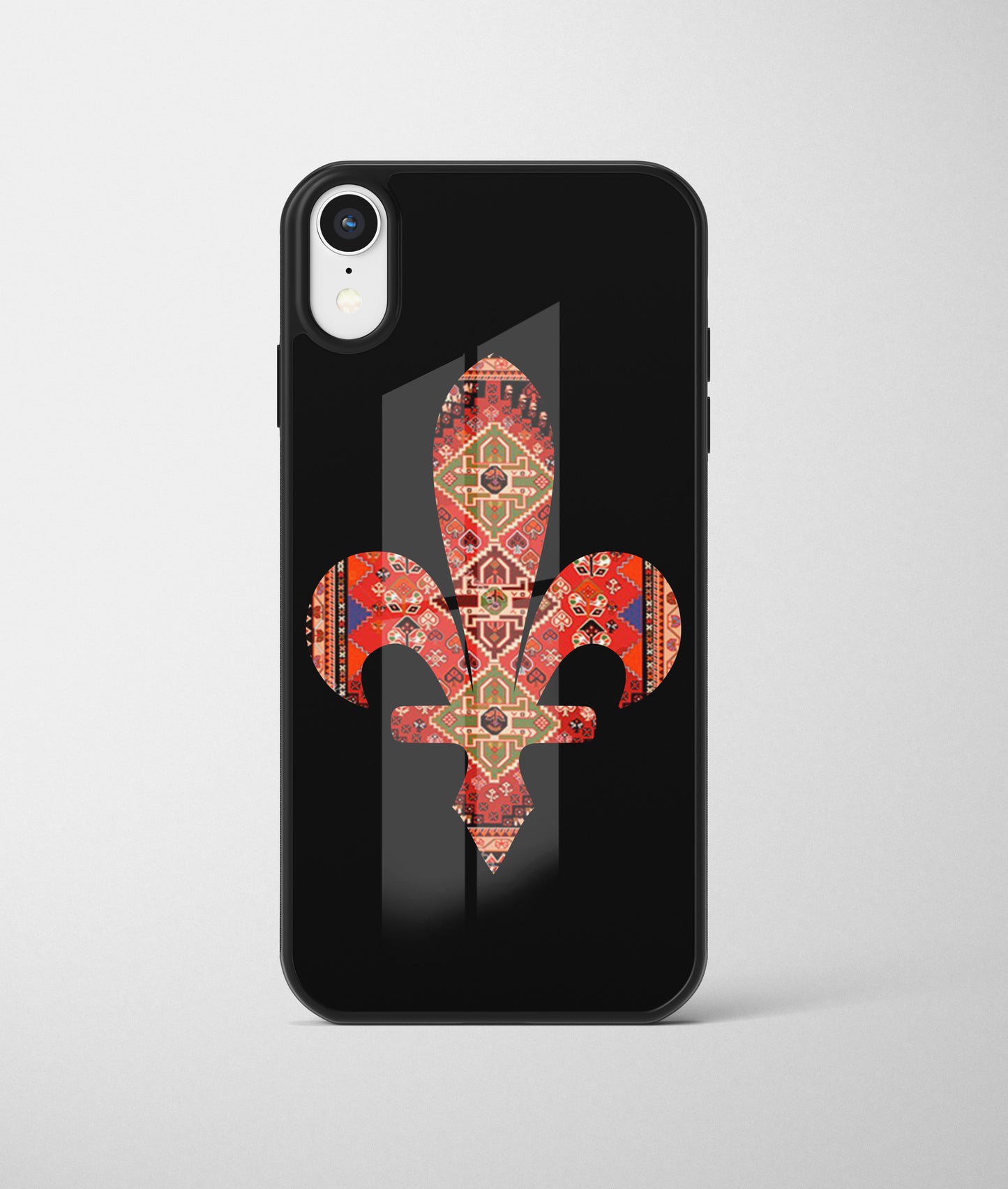 Ljiljan Cilim | Premium Staklena Maskica sa motivom ljiljana – patriotski simbol Bosne i Hercegovine