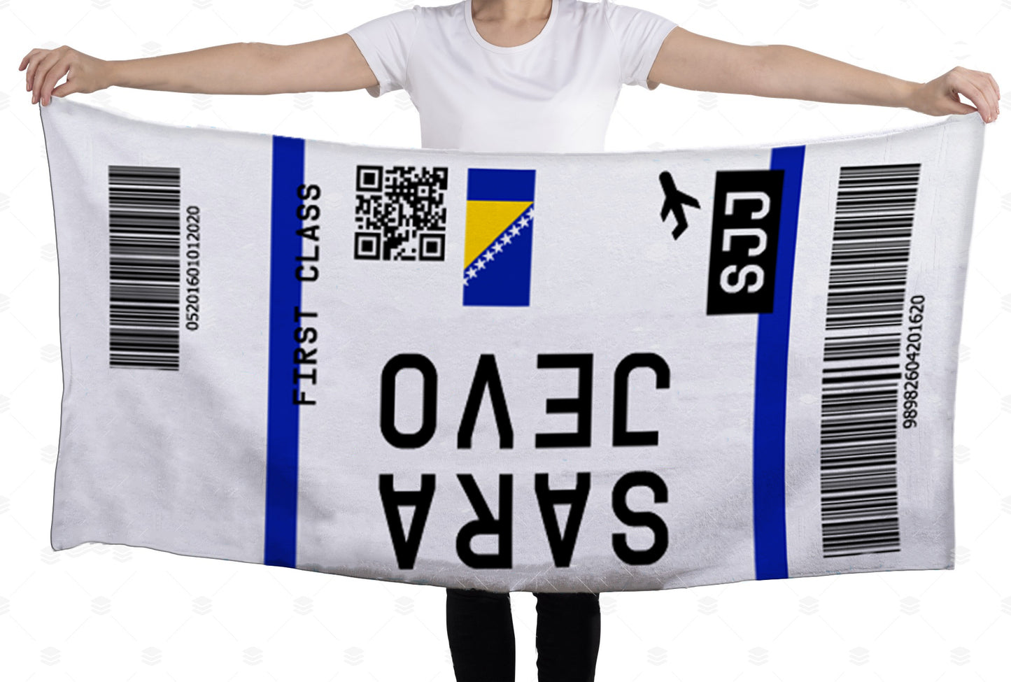 avio karta | peskir – slika iz moja bosna shop