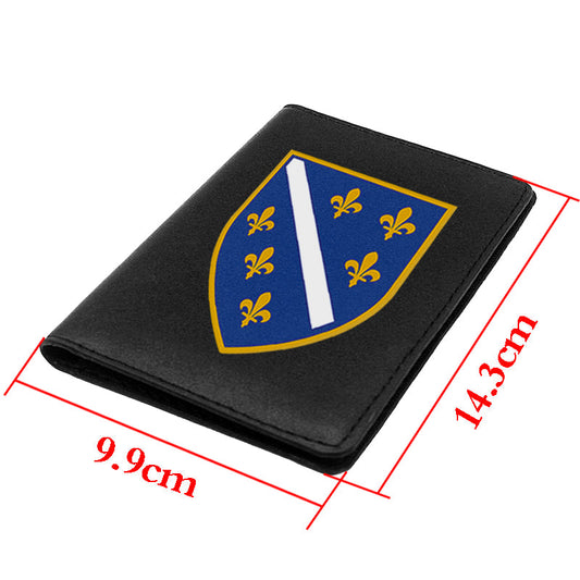 RBiH | Futrola za pasoš sa motivom ljiljana š€“ patriotski simbol Bosne i Hercegovine