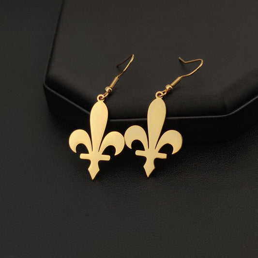 Ljiljani | Nausnice sa motivom ljiljana – patriotski simbol Bosne i Hercegovine