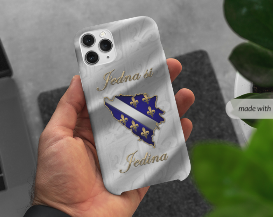 jedna si jedina | maskica za telefon – autentična maskica iz moja bosna shop