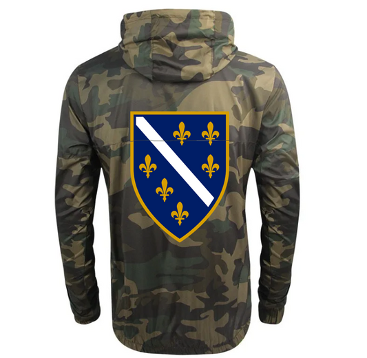 RBiH | Camouflage jakna sa motivom ljiljana – patriotski simbol Bosne i Hercegovine