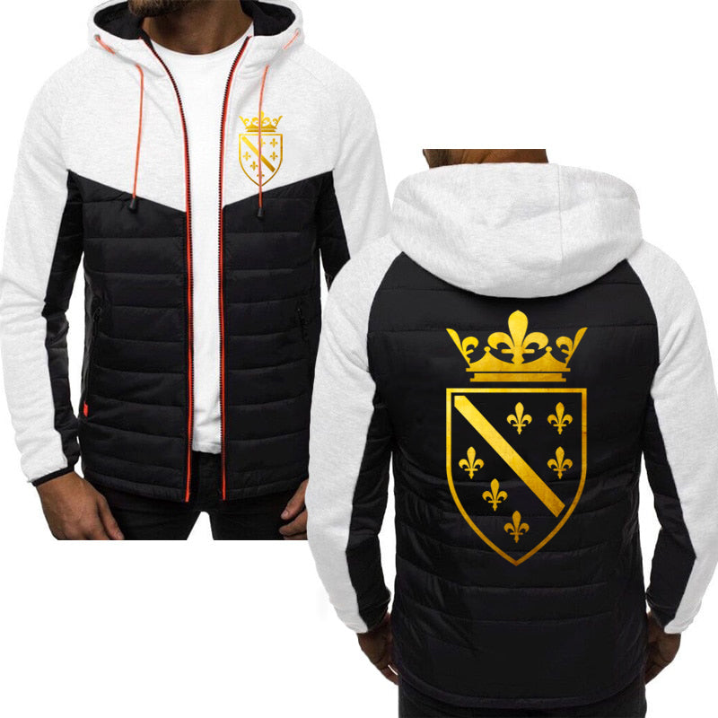 Zlatna Bosna | Jesenja jakna sa motivom ljiljana – patriotski simbol Bosne i Hercegovine