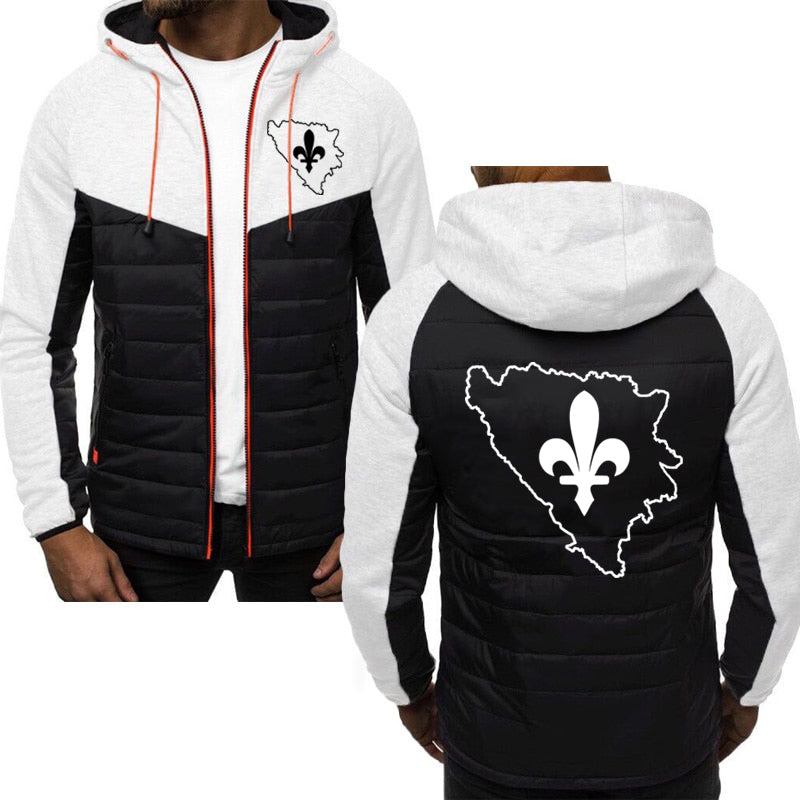 Bosna i ljiljan | Jesenja jakna sa motivom ljiljana – patriotski simbol Bosne i Hercegovine