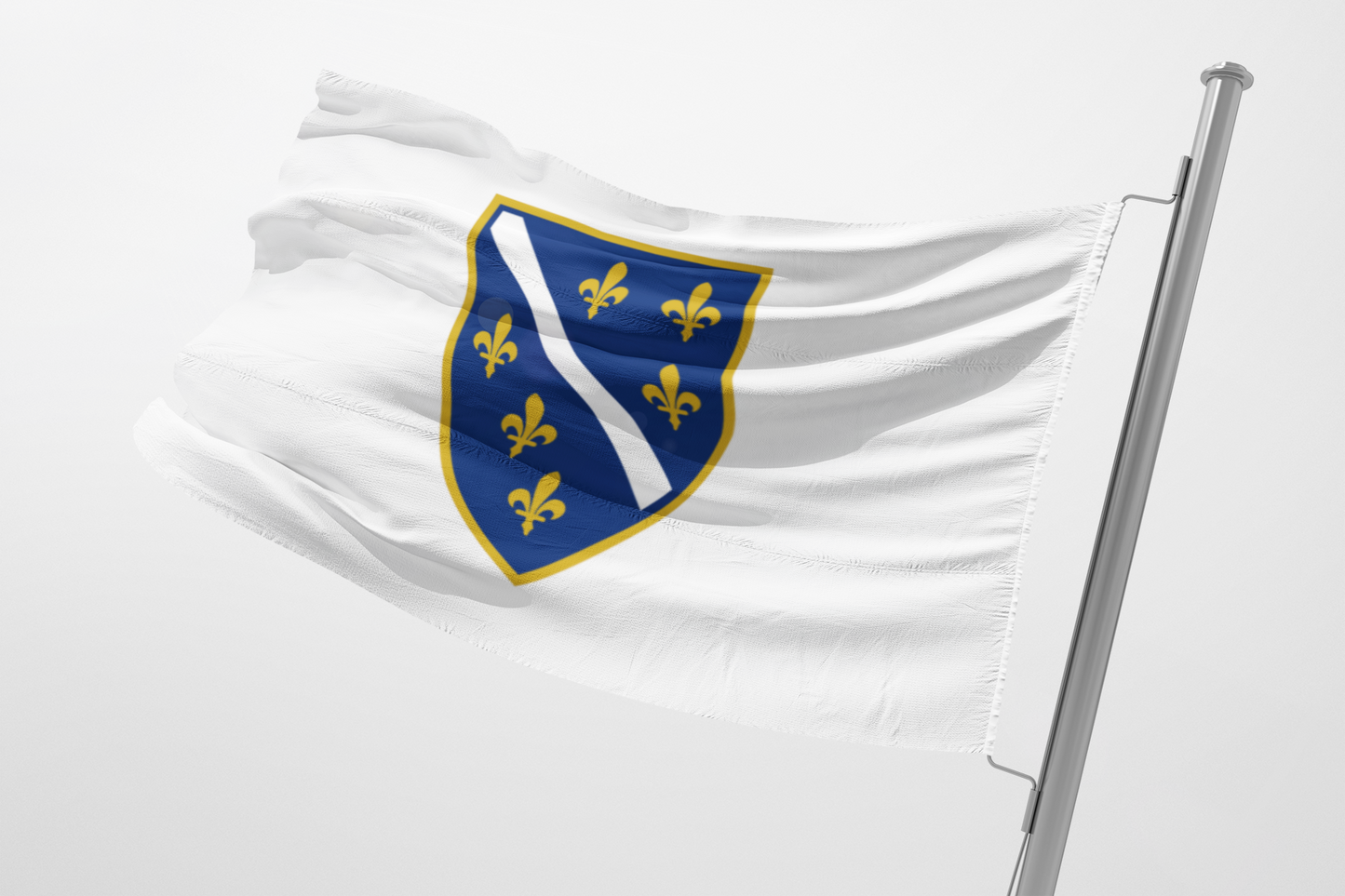 Zastava Republike Bosne i Hercegovine sa ljiljanima