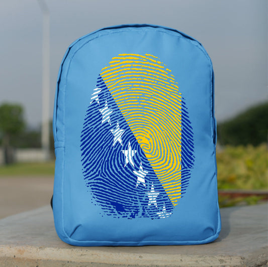 Otisak Bosanski | Ruksak sa motivom ljiljana – patriotski simbol Bosne i Hercegovine