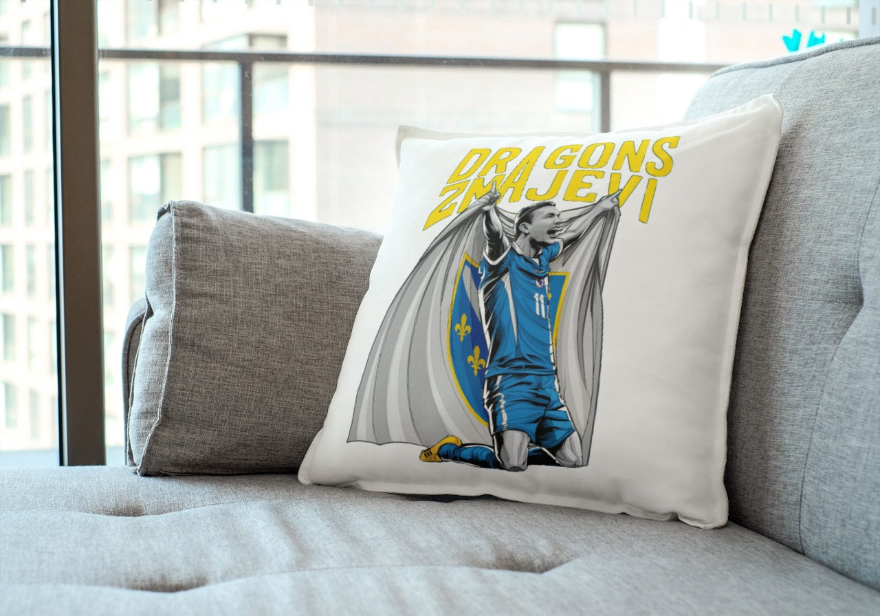 zmajevi rbih | jastuk (jastučnica) – proizvod sa motivom zmaja od bosne